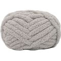 Miniatyrbilde 1 av 5: 2 stk Chunky Knit Chenille Garn for håndstrikk tepper, Supermyk Stor Jumbo Teppedgarn (Grå)