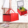 Miniatyrbild 9 av 10: Isolerad väska Pizzaleveransväskor Handväska Tote