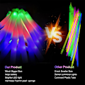 Pikkukuva 6 / 11: 50 värikästä LED-valotikkua konsertteihin ja klubeille - Värinvaihtavat valotikut 50pcs