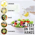 Miniatyrbillede 8 af 9: Akryl Fugl Citronpresser Ergonomisk Citronsaft Frugtpresser med Tud 5pcs