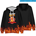 Miniatyrbild 1 av 6: Stumble Guys 3D-tryckt Hoodie Barnkappa Hoodie Ytterkläder 19 19 150