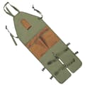 Garden Apron Leg Wrap Harvest Picking Apron Tool Belt for Outdoor Work with Multiple Pockets