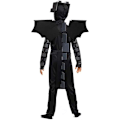 Miniatyrbillede 3 af 6: Minecraft Ender Dragon Kostume til Børn, Videospilinspireret Karakteroutfit S