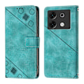Miniatyrbild 2 av 5: Präglat PU-fodral för Infinix Zero 30 5G Green