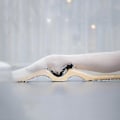 Miniatyrbild 4 av 5: Balett Instep-formare - Tryck Instep Toe Trainer Danstillbehör (dp)