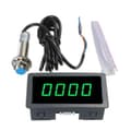 4 Digital LED Display Varvräknare RPM Hastighetsmätare Hög Precision Varvräknare med Hall Proximity Switch Sensor NPN