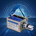 Pikkukuva 5 / 5: JF-1040B DC Push Pull Solenoidi Elektromagneetti Plunger Jousipaluu Elektronmagneetti