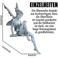 Miniatyrbilde 4 av 5: 22cm Elfen Figur Harz Elfen Gartendeko Figuren Fee Figur Mit Flgeln, Gartendeko Fr Auen Landschaftsbau Yard Dekoration, Engel Deko Fr Home Office Schr