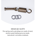 Miniatyrbilde 5 av 5: Hammock Chair Ultimate Hanging Kit - Egg Hammock Chair Spring Pin Plug Hardware- 500lb Hammock Chair Hanging Kit For å henge kurvstoler Hengekøye og