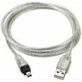 Miniatyrbild 1 av 5: Usb Hane Till Firewire Ieee 1394 4-Pin Hane Adapterkabel För Sony Dcr-trv75e Dv - Köp Nu
