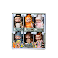 Miniatyrbild 1 av 5: Mini Reborn Babydocka 6 st Sovande Babydockor Presenter Till Barn Leksaker För Flickor 3-6 År