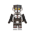 Miniatyrbillede 5 af 5: 8 stk. Byggeklodser Minifigur Clone Ahsokatroopers Mini Legetøjsfigur Wm6095-xh