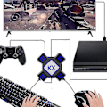 Pikkukuva 2 / 5: Tukee Ns/ Ps5/ Ps4 / Ps3 / X Series -sarjaa, näppäimistö- ja hiiren sovitin