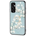 Miniatyrbild 1 av 5: Härdat Glas Skal med Ringstöd för Samsung Galaxy A35 5G Multicolor Gardenias