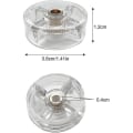 Miniatyrbillede 2 af 5: Reservedel Bundgear og Knivgear, til Magic Bullet 6-pak