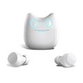 Pikkukuva 1 / 5: 2024 Lasten langattomat kuulokkeet, Bluetooth kuulokkeet söpöllä Panda-latauslaatikolla, Bluetooth 5.0 Noise Red