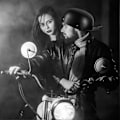 Miniatyrbillede 4 af 4: 2023 Baseball Kasket Hjelm Motorcykelhjelme Sommer Åben Ansigts Scooter til Cruiser Chopper Gangster