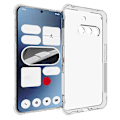 Pikkukuva 1 / 5: TPU-puhelinkotelo Nothing Phone (3a) -puhelimelle, liukumaton, läpinäkyvä