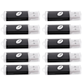 Miniatyrbillede 1 af 5: 10 X USB Hukommelse 2.0 Memory Stick Flash Drev 128mb Gave Sort