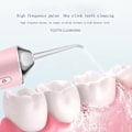 Pikkukuva 1 / 2: Dental Water Flosser Spotlight – Ammattimainen ja kannettava suihkuhuuhtelulaite terveempiin ja valkoisempiin hampaisiin, valkoinen