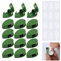 Miniatyrbild 1 av 5: Förpackning med 60 Växtklämmor, Växtklämmor för Klätterväxter, Växter, Klätterhjälp, Självhäftande Växthållare, Vägg
