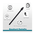 Miniatyrbilde 3 av 5: 50 stk Nibber Spisser Etterfylling Utbyttbare Nibber Stylus Spisser for Note10/Note10 Plus/Note 20/S7/S7 Plus