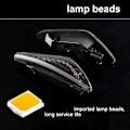 Miniatyrbild 5 av 5: 2 st LED Dynamiska Sidomarkeringsblinkers Sidolampa för X3 F25 X5 E70 X6 E71 E72 2007-2014