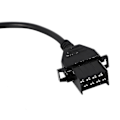 Pikkukuva 4 / 4: 8-nastainen kaapeli yhteensopiva Volvo-kuorma-auton Diagosis Obd Obd2 -kuorma-auton kaapeliadapterin kanssa