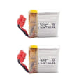 Miniatyrbillede 1 af 4: 2 STK. Opgraderingsbatteri til Syma X21 X21w X26 X26a Drone, Reservedele, Rc Tilbehør, 3.7V 380