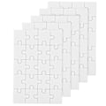 Miniatyrbillede 1 af 2: 5 sæt blanke puslespil Sublimation Transfer Puslespil Blank Jigsaw Puslespilsbrikker til DIY