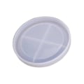 Miniatyrbillede 1 af 5: Krystal Epoxy Resin Form Coaster Støbning Silikoneform Håndværk Dekorationsværktøj