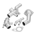 Miniatyrbillede 1 af 4: 5 stk sæt 06a121132a erstatning for Mk4 1.8t Tt aluminium kølevæske Flange opgraderingssæt Motorkøling