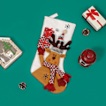 Miniatyrbild 3 av 3: DIY Julgransprydnader Julstrumpor Presentpåse Juldekorationer Julstrumpor Set Julhänge Presentpåse