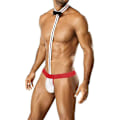 Pikkukuva 2 / 3: Miesten Mankini Rantauimapuku Suspender Thong Waiter Borat Alusvaatteet G-stringit & Thongit-yyy