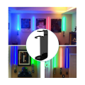 Pikkukuva 5 / 5: Lightsaber Seinäkiinnitysjalusta Light Saber Display Teline Seinäteline Mukana ruuvit Laitteet useimmille