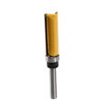 Miniatyrbillede 4 af 5: 4 stk. Flush Trim Fræser Bits Top Bearing Fræser Bit 1/4 Tommer Skaft Lige Mønster Skabelon Fræser