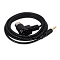 Miniatyrbilde 4 av 5: Bil 3,5 mm Aux-inngang Adapter Lydkabel Mini Aux 8-pin M-bus Cd-vekslerkabel For Gullplugg