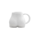 Miniatyrbild 1 av 5: Rolig kroppsformad mugg Kopparkonstdesignmugg Frukostkopp Kaffemjölkkopp