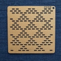 Miniatyrbild 4 av 5: Broderisats Patchwork Handkonto Sömnad Ritverktyg Quiltlinjal Akryl Sashiko Mould