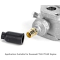 Miniatyrbillede 5 af 5: 3,1x2,8 tommer Metal Forgaser, Plæneklipper Forgaser Udskiftning Til Kawasaki Th43 Th48 Motor - Udendørs Haveværktøj Tilbehør