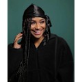 Miniatyrbilde 3 av 4: Durag do-rag dew-rag doo-rag Black Svart