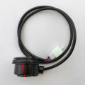 Miniatyrbillede 3 af 5: Speedometer Universal Motorcykel Digital Odometer Tachometer Hastighedssensor Kabel