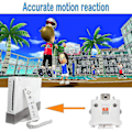 Miniatyrbilde 2 av 4: 2 stk Motion Plus Adapter Sensor for Wii Fjernkontroll, Motion Plus Adapter Akselerator Erstatning for Wii Motion Plus Adapter