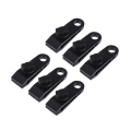 Miniatyrbild 2 av 3: 6st Clips Heavy Duty Lock Grip Markisklämma Set Omedelbar Clip För Camping Canopies Tarps Husvagn (svart)