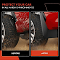 Pikkukuva 3 / 5: 4 kpl auton roiskeläpät Mud Flaps Splash Mud Guard W447 2016-2021 automallille