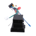 Miniatyrbillede 4 af 5: Bil Android Radio CANBus Kabel Strøm Ledningsnet Stikadapter med CAN Bus Dekoder til Alfa Romeo 147 159 Black