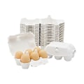 Miniatyrbilde 1 av 5: 50 Stykker Eggkartonger i Papir For Kyllingegg Massefiberholder Bulk Holder 6 Egg Gårdsmarked
