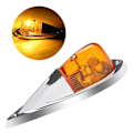 Pikkukuva 4 / 5: DC 12V Amber Teardrop -ohjaamon valo, ohjaamon merkkivalo, etu- ja takaosa, katon raivausvalo, katon ajovalo, johdotus
