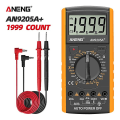 Miniatyrbilde 1 av 5: Digitalt multimeter Ac/dc Multimeter LCD Display Multimeter Profesjonelt elektrisk multimeter Håndholdt multimeter Tester Multimeter Electric Multimeter