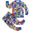 Miniatyrbild 1 av 5: Barn Pojkar Roblox Rainbow Friends Tryck Långärmad T-shirt + Byxor Pyjamas Sovkläder Set 8-9 Years